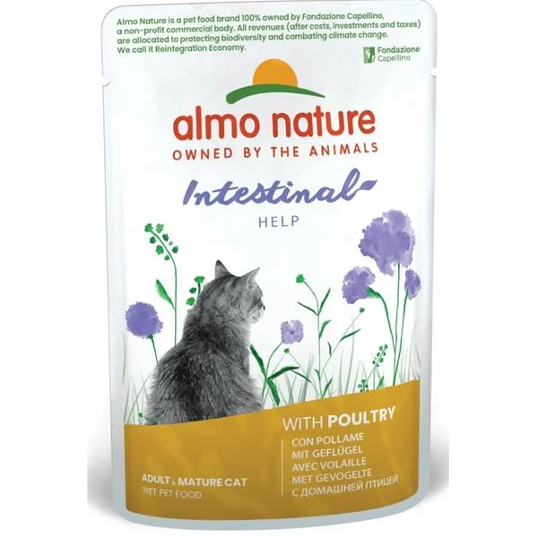 Almo Nature Daily Menu Functional cat kaps. Sensitive drubeží 70g