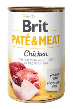 Konzerva BRIT Paté & Meat Chicken 400 g