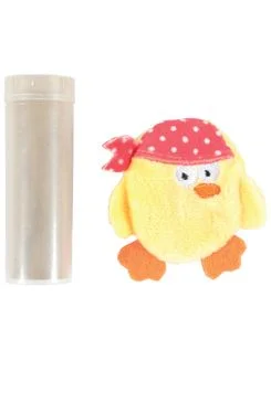 Hračka kočka PIRATE plnící+šanta žlutá Zolux 1 ks