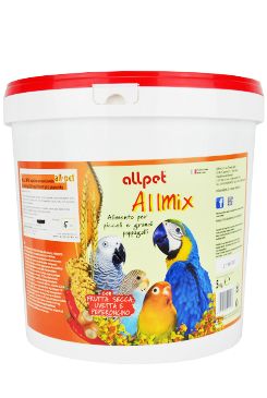 Krmivo pro Papoušky ALL MIX vaječná směs s ořechy 5 kg