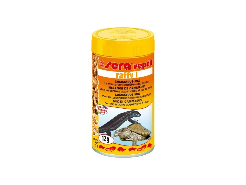 SERA Sera přírodní potrava pro masožravé plazy a obojživelníky Raffy I 100ml