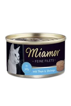 Miamor Cat Filet Konzerva Tuňák+Krevety  100 g
