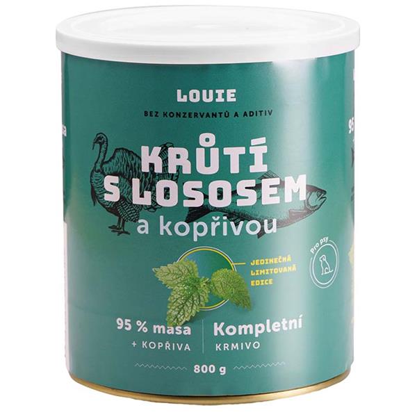 LOUIE konz.krůtí s los.,kopř. 800g