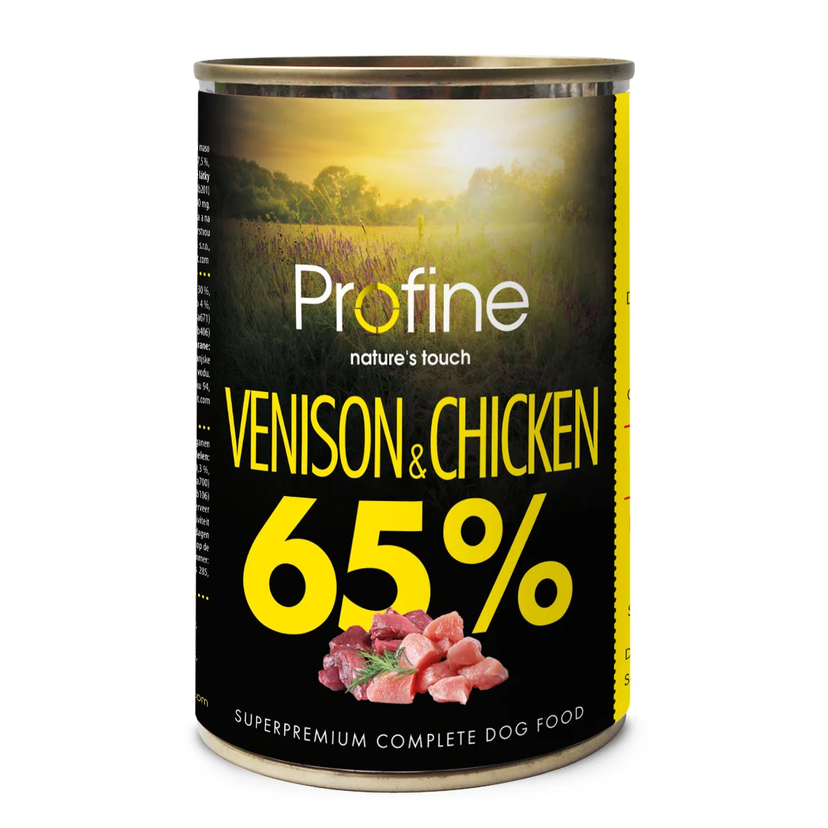 Profine 65 % Konzerva pro psy kuřecí a zvěřina, 400 g