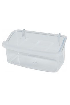 Krmítko pro ptáky plast s dělící mřížkou Zolux 10x5,5x5 cm
