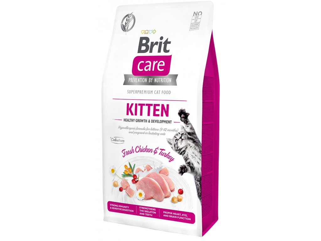 Brit Care Cat GF Kitten Healthy Growth&Development 7 kg
