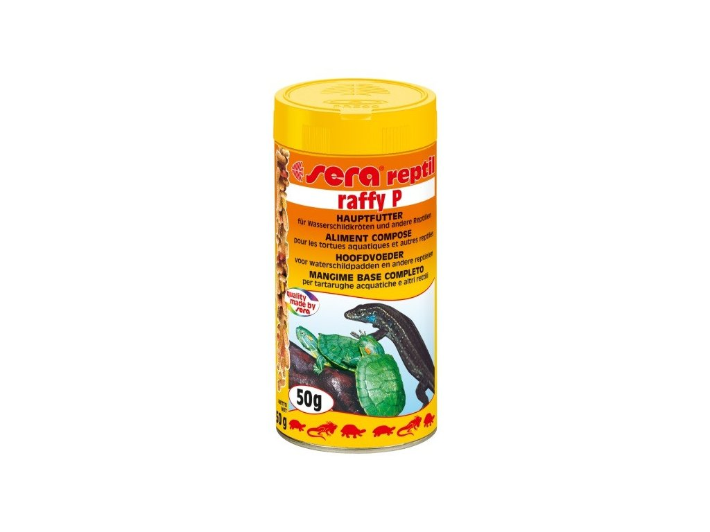 SERA Sera krmivo pro vodní želvy Raffy P 250ml