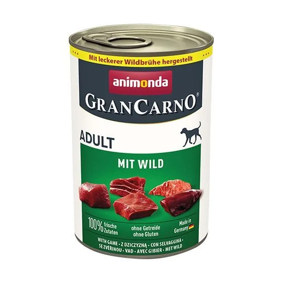 GRANCARNO Adult - se zvěřinou 6x400g