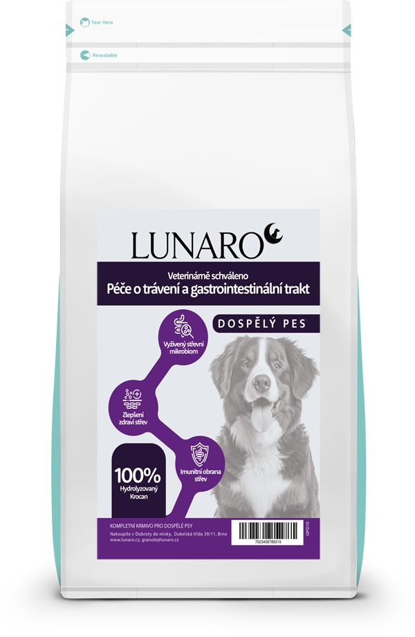 Lunaro VD Gastrointestinal 10kg - krůtí s batáty
