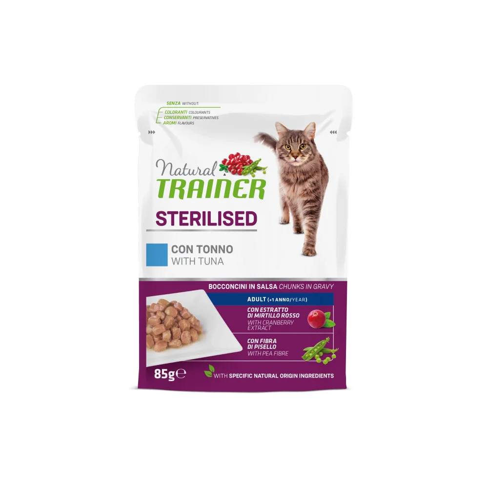 Natural Trainer Kaps. Trainer Natural CAT SP. STER. tunak 85g