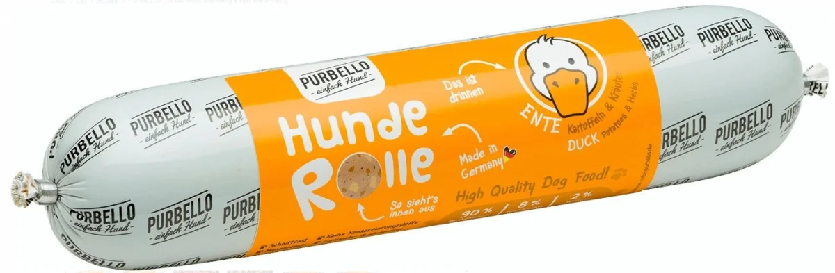 PURBELLO – s kachním, brambory a bylinkami 400 g