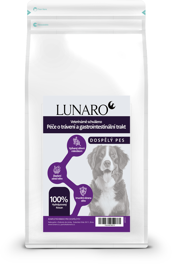 Lunaro VD Gastrointestinal 1,5kg - krůtí s batáty