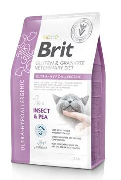 Brit GF Veterinary Diets Cat Ultra-hypoallergenic 2 kg
