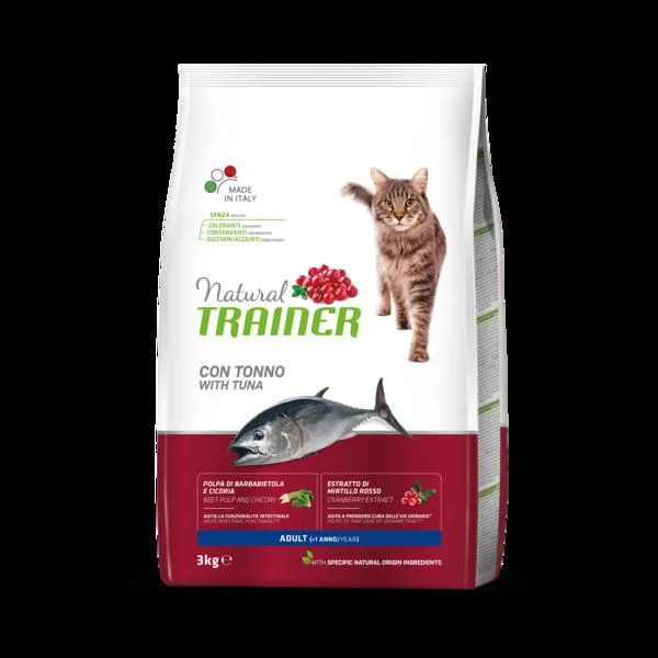 TRAINER Natural Cat Adult tuňák 3kg