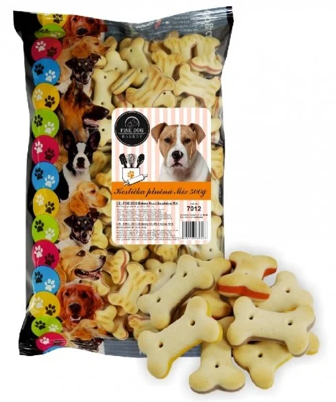 Fine Dog FINE DOG Bakery kostičky MIX Snack 500g
