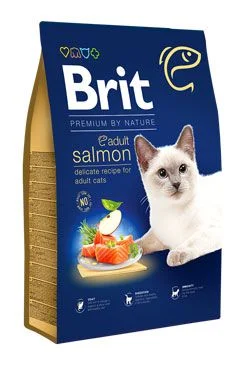 Brit Premium by Nature Cat Adult Salmon - 8kg