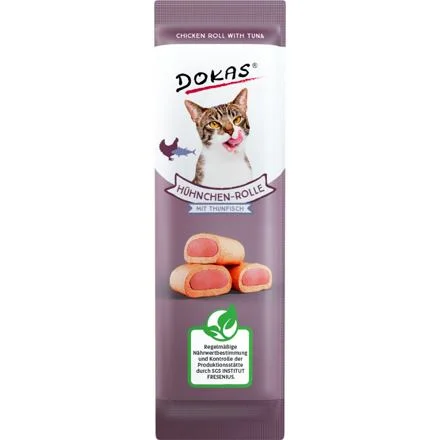 Dokas – Kuřecí rolky s náplní z tuňáka 10 g