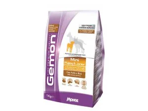 GEMON Dog Mini Puppy & Junior - Kuře s rýží 29/15 1 kg