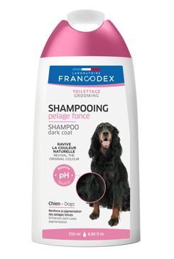 Francodex Šampon černá srst pes  250ml
