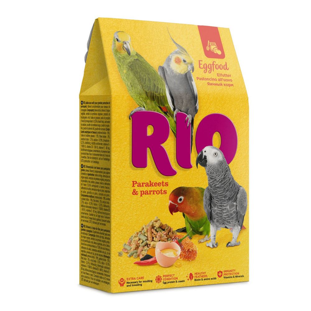 RIO vajecna smes pro stredni a velke papousky 250g