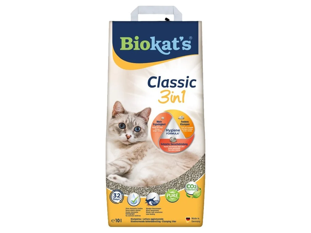BIOKAT´S Biokat´s Natural Classic podestýlka 10kg