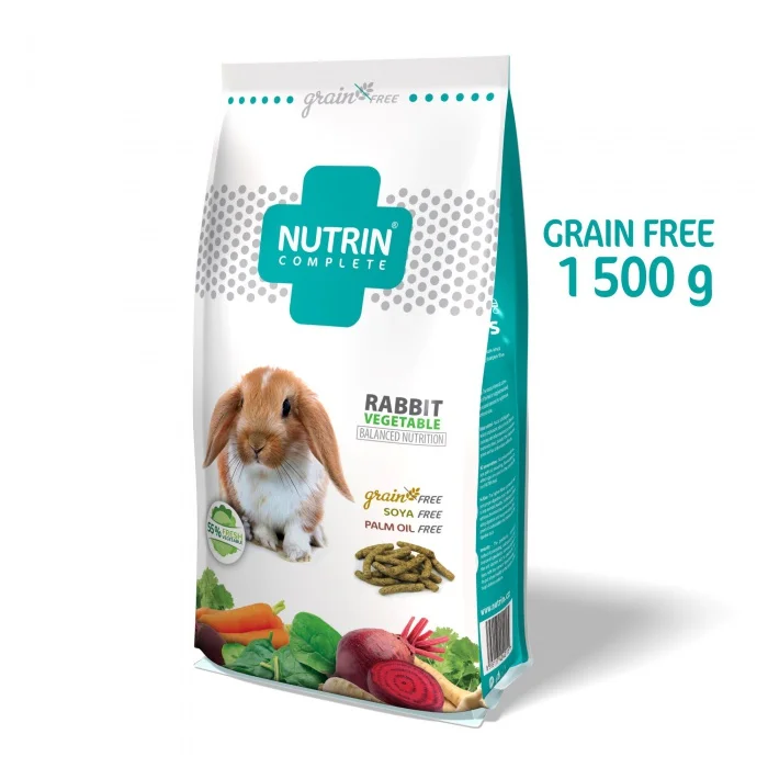 NUTRIN Complete Králík - GRAIN FREE - Vegetable 1500 g