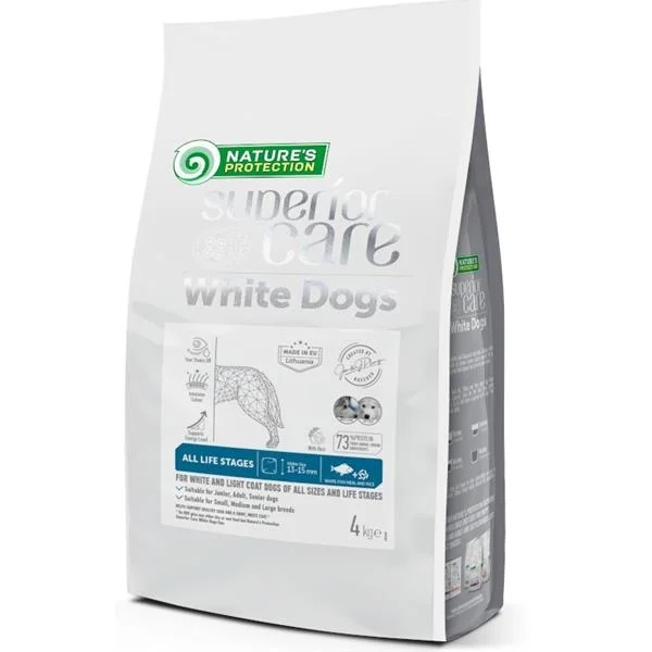 Nature’s Protection Superior Care Dog Dry White Dogs White Fish 4 kg 