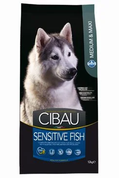 CIBAU Dog Adult Sensitive Fish&Rice 12 kg