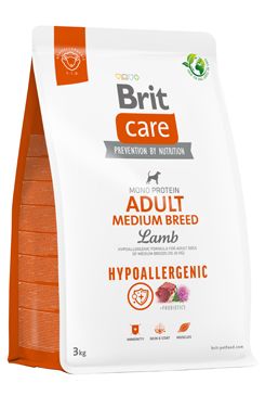 BRIT Care Dog Hypoallergenic Adult Medium Breed 3 kg