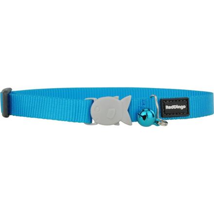 Obojek pro koťata RD 8 mm x 16-26 cm - Tyrkysová