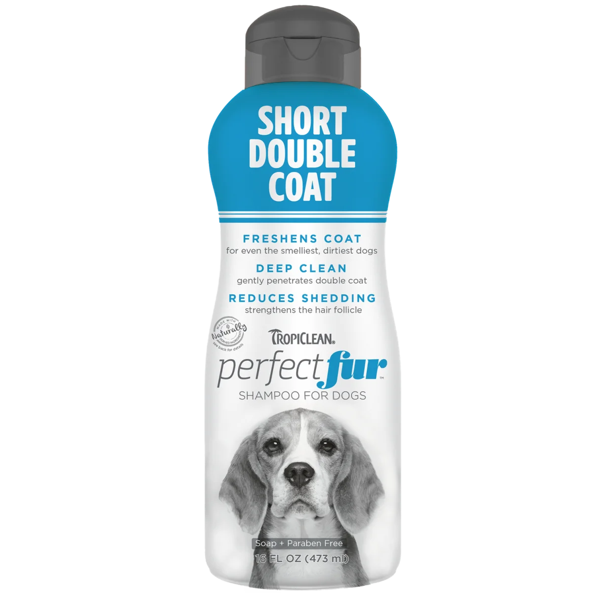 Tropiclean TROP sampon pro krátkou srst s podsadou pro psy 473ml