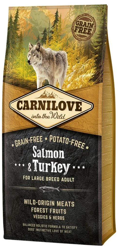 Carnilove Dog Salmon & Turkey for LB Adult 12 kg