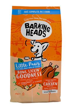 BARKING HEADS Little Paws Bowl Lickin Good Chick 6 kg