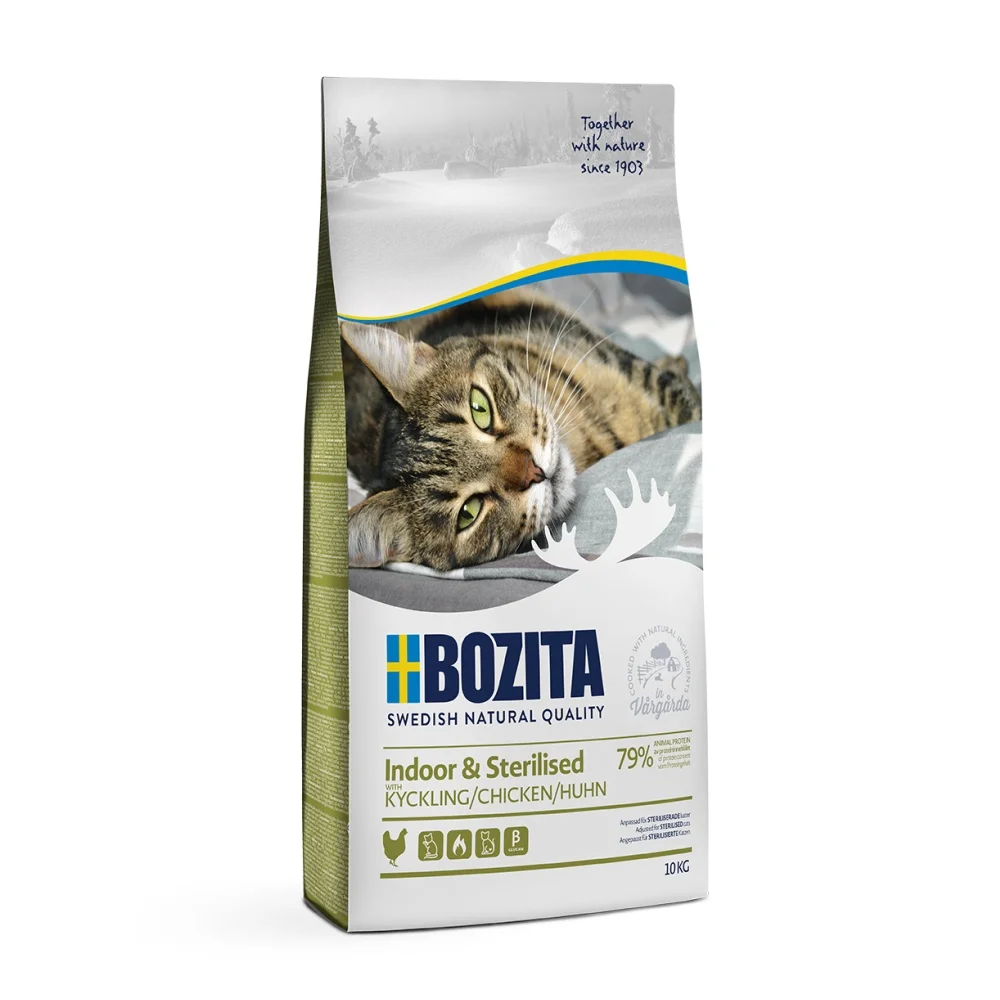 Bozita cat Indoor & Sterilised 10kg