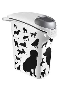 CURVER Kontejner na krmivo Černá/Bílá 23l