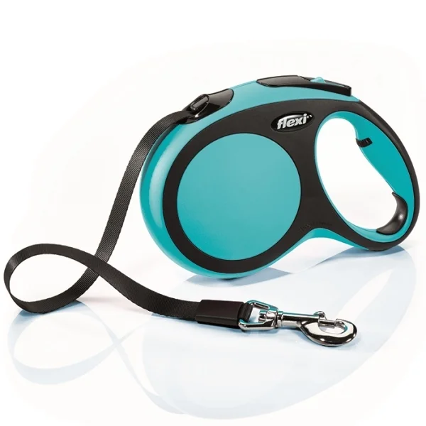 Flexi New Comfort L vodítko pásek 5m/60kg modrá