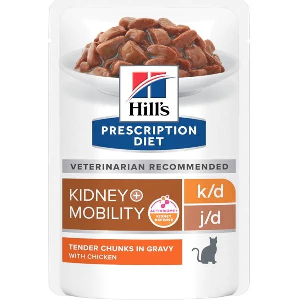Hill's Precription Diet Hill's Prescription Diet Feline k/d + Mobility kapsička 12 x 85 g
