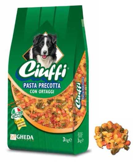 Ciuffi Pasta Precotta (předvařené těstoviny se zeleninou) 3 kg
