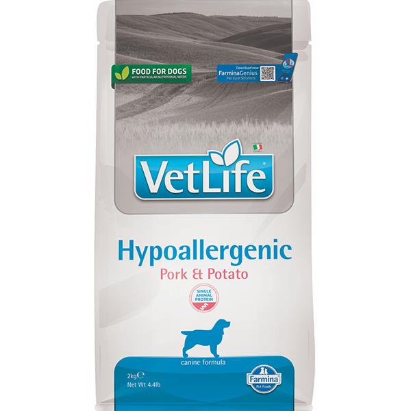 Vet Life Natural DOG Hypo Pork & Potato 2kg