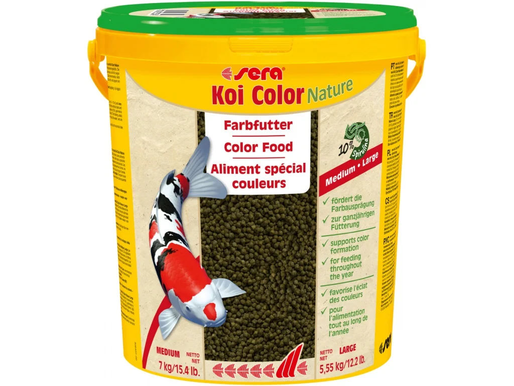 sera GmbH sera Koi color Nature medium 21 l (53324)