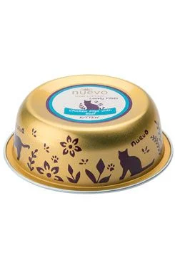 Nuevo Cat Vanička Kitten 85g - Kuřecí, Hovězí a Lněný Olej