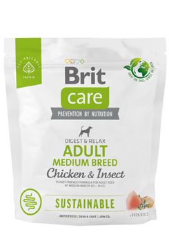 BRIT Care Dog Sustainable Adult Medium Breed 1 kg