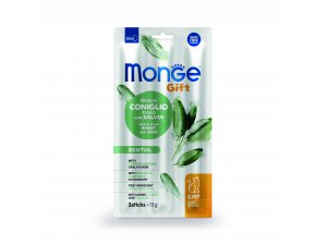 MONGE GIFT Cat Dentálníj jemné tyčinky králík/šalvěj 15g
