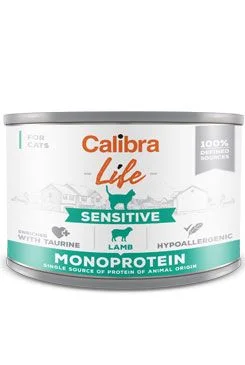 Calibra Cat Life  konz.Sensitive Lamb 200 g