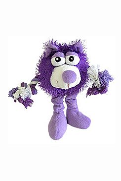 Hračka pes Monster Friend fialový plyš 21 cm