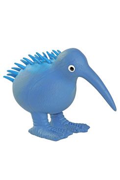 Hračka pes WHISTLE latex, pískací 13,5cm KW modrá