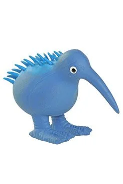 Hračka pes WHISTLE latex, pískací 13,5cm KW modrá