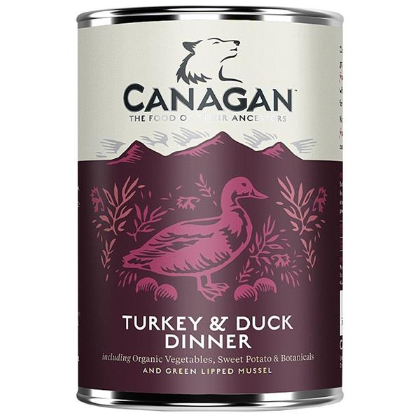 Canagan Dog konz. - Krůta a Kachna  400 g