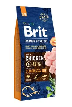 Brit Premium by Nature Senior S+M 15 kg