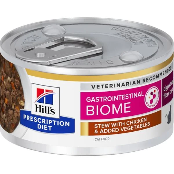 Hill's Precription Diet Hill's Prescription Diet Feline Biome Stew Gastrointestinal masové kousky konzerva 82 g